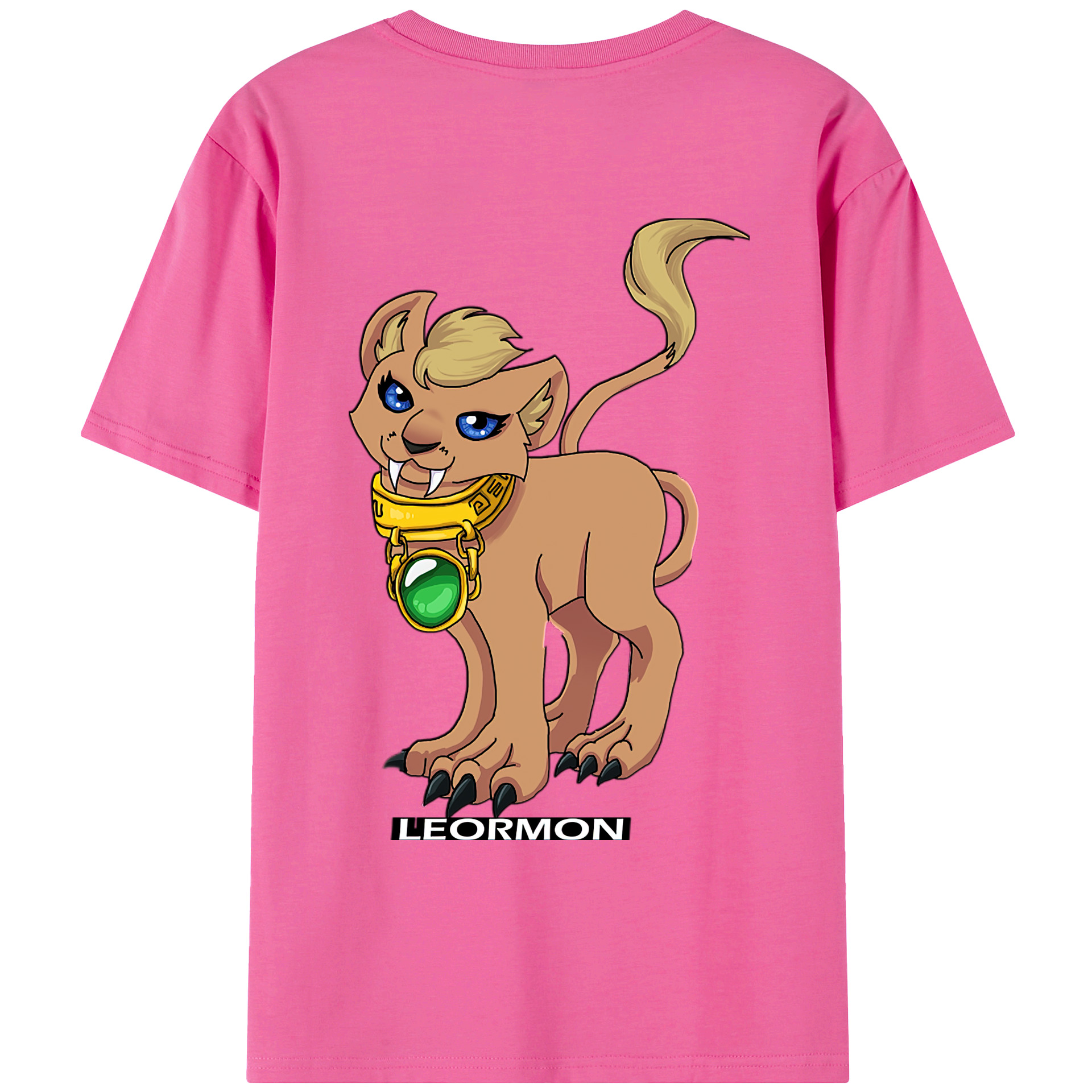 （画像用） Digimon デジタルモンスター/デジモン レディース半袖Tシャツ(バックプリント)
